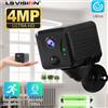 LS VISION Telecamera di Sicurezza LS VISION Ubox Mini 4G con SIM o Wi-Fi, Telecamera di Sorveglianza HD, Batteria da 3800mAh a Basso Consumo, Interfono Vocale CCTV