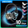 Vention Cavo Ethernet Vention CAT6A 10 Gbps Rotazione di 90/360 gradi CAT 6A Cavo Lan Internet di rete sottile per PC Router PS4 Cavo RJ45