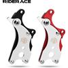 RIDERACE Adattatore per freno a disco per bici Ruota posteriore per bicicletta Accessori di conversione per carichi pesanti Convertitore di montaggio per freno V con telaio MTB