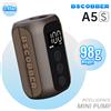 BSCOBBER Accessori Bici Ciclismo Gonfiatore Elettrico per Pneumatici Mini Velo Pompa di Aria Portatile Sostituire Gonfiatore Co2 Bicicletta MTB A5S