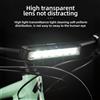 OFFBONDAGE Luce per bicicletta anteriore 2600 Lumen Luce per bici 8000mAh Torcia impermeabile Ricarica USB MTB Accessori per lampade per ciclismo su strada