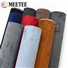 Meetee Decorazioni per interni auto Tessuti autoadesivi in pelle scamosciata sintetica Velluto Elasticità Riparazione Patch Adesivi Patchwork di stoffa