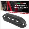 MOTO4U 100% Fibra di Carbonio Copertura di Scarico Protezione HeatShield Twill Per DUCATI Hypermotard 950 939 821 RVE SP Accessori Parti Modificate