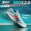 Xtep 360X 2.0 Scarpe da corsa professionali per maratona per uomo Scarpe da allenamento sportive ammortizzanti con piastra in carbonio da corsa 975219110035
