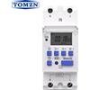 TOMZN AC 220V 230V 12V 24V 48V 16A Nuovo Tipo di Interruttore Orario Digitale Programmabile Settimanale 7 Giorni Monofase su Guida DIN con Relè Timer