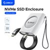 ORICO M.2 2230 NVMe SSD Custodia USB C 3.2 Gen 2 Tipo-C 10 Gbps a NVMe PCI-E Adattatore Esterno in Alluminio per iPhone15/16 Pro iPad