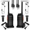 BAOFENG 2 Pezzi Baofeng BF-888S PLUS Walkie Talkie Radio Bidirezionale BF 888s Caricatore USB UHF PMR446 MHz 16CH Ricetrasmettitore a Lungo Raggio