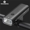ROCKBROS 600LM Luce anteriore per bici Impermeabile IPX6 Tipo-C Ricaricabile MTB Faro per bicicletta da strada Torcia per ciclismo in lega di alluminio
