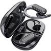 Alqbaio F9 Pro 5 A520 Cuffie Sportive Wireless IPX7 - Bluetooth 5.3 - Suono Stereo Hi-Fi - Cuffie con Gancio - Caricatore Type-C