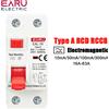 EARU Interruttore Differenziale RCCB RCD Elettromagnetico Tipo A 2P 16A-63A 10/30/100/300mA, Interruttore di Sicurezza