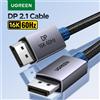 UGREEN DisplayPort Cavo DP 2.1 16K 8K 4K 60Hz HDR Cavo audio video per PC Laptop TV Monitor Proiettore Fotocamera compatibile con P