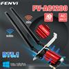FENVI WiFi 5 PCIE Adattatore WiFi AC1200 Scheda di rete wireless Dual Band 2.4G/5GHz 802.11AC per Bluetooth 4.0 Desktop Windows 10/11