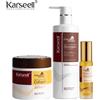 Karseell Set da 3 pezzi Maschera per capelli al collagene + Argan Oi + Shampoo per capelli Essenza Set di riparazione idratante per capelli secchi e danneggiati Regalo