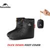 Naturehike Pantofole in Piuma d'Oca Naturehike, Stivali Invernali Caldi, Impermeabili, Antivento, Termici, Coprigambe Ultraleggeri, Accessori per Sacco a Pelo