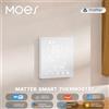 MOES Matter WiFi Termostato Intelligente Regolatore di Temperatura Tuya Caldaia Ad Acqua Riscaldamento Elettrico Con Alexa Google Apple Smartthings