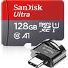 Sandisk Scheda Micro SD Sandisk originale al 100% Scheda TF Flash Class10 da 64 GB Scheda di memoria da 128 GB Disco memoria da 64 GB per Samsung e PC da tavolo