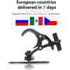 aicpose 1-10 Paia di Ganci in Alluminio per Luci, Carico di Sicurezza 50KG, Gancio a Molla per Truss per Luci Sceniche e Teste Mobili LED