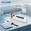 ELIJAH Lampada LED per polimerizzazione dentale Wireless 1 Seconda luce per polimerizzazione 800-2400mw/cm2 Attrezzatura per odontoiatria Testa in metallo 360 ° Strumenti di laboratorio rotanti