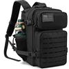 ReFire Gear Zaino tattico da donna/uomo da 25/45 litri Borsa da scuola Zaino da campeggio per attrezzatura da campeggio all'aperto Zaino da palestra Treeking con doppio portabicchieri