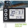 Haytrix S866 Display per bicicletta elettrica Cavo digitale Ebike Smart Bike Computer Tachimetro per bicicletta Contachilometri per ciclismo su strada Mtb impermeabile