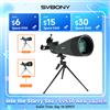 Svbony SV28A Cannocchiale 25-75x100/20-60x80 FMC Perfetto per principianti nel tiro con l'arco, per osservare la fauna selvatica, avventure all'aria aperta