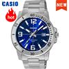 Casio Orologio Casio da uomo Set di orologi da uomo di marca di lusso al quarzo 50M impermeabili Orologio sportivo militare luminoso Relogio Masculino MTP-VD01D