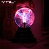 YNL 3/4/5/6 pollici magia lampada a sfera al plasma lampada elettrica luce notturna luce al plasma in vetro arredamento camera da letto regali per bambini novità lampada al plasma