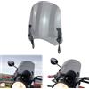 Xracingmoto Per Moto Guzzi V7 750 II III 2008-2020 V7 850/E5+/Sport: Parabrezza Moto e Supporto GPS per Navigazione