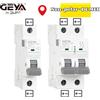 GEYA GYM9H-Z Non polare DC MCB 12V 24V 48V 60V 110V ~ 600V Interruttore solare Batteria Proteggi il cortocircuito positivo negativo