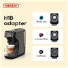 HiBREW Parti del sistema adattatore per capsule per macchina da caffè HiBREW H1B per Nespresso o Dolce Gusto o caffè macinato o cialde ESE o caffè