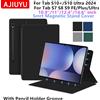 AJIUYU Custodia magnetica per Samsung Galaxy Tab S10 + S10 Plus S10 Ultra Smart Book Cover Folio per Samsung Tab S7 S8 S9 FE Plus Custodie con supporto