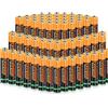 NONE Pile AA e AAA Extrastar da 1,5 V, confezione risparmio da 24, 48 e 60 pezzi. Senza mercurio, non tossiche, adatte a molti dispositivi elettronici e giocattoli. Lunga durata, formato economico
