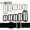Meetee 5/10 Pz 25-50mm Fibbie In Metallo per Cinghia Della Borsa Tri Glide Cursore Fibbia Tessitura Rettangolo Regolare Gancio Accessori Hardware In Pelle