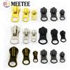 Meetee 10/20/30Pz 3 # 5 # 8 # Cerniere in metallo per riparazione, cursori per cerniere, chiusure a zip per cappotti, tende, giacche, accessori per borse