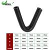 UXCELL 135 gradi. 13/16/19/22/25/28/30/34/38/41/60/64/70/76/80mm ID Tubo flessibile a gomito in silicone Accoppiatore Tubo intercooler di aspirazione 102mm lungo