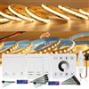 MJJC Striscia LED WS2811 Effetto Corsa d'Acqua 24V COB 360LED/m SMD 120LED/m con Controller Touch e Sincronizzazione 1 a 4, 1 a 8 Sequenziale