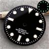 Tandorio Nuovo Mod 29mm Nero 100m Resistente All'acqua Testo Quadrante Orologio Parti del quadrante Per "SUB" Diver NH35 NH36 ETA2824 PT5000 Parti di orologi