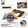 ELECTRIC GODDESS Sega circolare elettrica brushless da 5 pollici Electric Goddess, sega a troncare portatile senza fili, utensili elettrici per batteria Dewalt 20V
