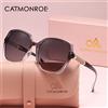 BARCUR CATMONROE Occhiali da Sole Polarizzati di Lusso per Donne, Montatura a Farfalla, Confezione Regalo Rosa, Occhiali da Sole alla Moda UV400, Accessori di Abbigliamento