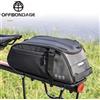 OFFBONDAGE borsa da sella borsa da viaggio multifunzionale borsa a tubo superiore borsa da bicicletta regolabile portatile impermeabile riflettente di grande capacità