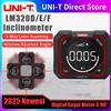 UNI-T LM320F/E/D Inclinometro digitale Misuratore angolare laser ad alta precisione 4x90 ° Inclinometro magnetico di misurazione relativa e assoluta