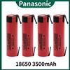 Panasonic Batteria Originale Panasonic 18650GA 20A 3.7V 3500mAh, Batteria Ricaricabile per Giocattoli e Torce, Batteria al Litio Piatta + Nichel