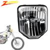 PowerMotor Per Husqvarna FC TC FE TE 250 350 450 2024 Moto Faro A LEDAccessori Faro Enduro Faro Dirt Bike Motocross