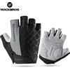 ROCKBROS Guanti da ciclismo per bici Mezze dita Guanti sportivi da bicicletta da montagna MTB traspiranti antiurto Guanti corti da ciclismo per uomo donna