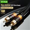 YYTCG Cavo coassiale audio digitale HiFi Cavo coassiale SPDIF audio stereo Hi-End da 75Ω da Rca a Rca maschio per altoparlante TV proiettore DVD
