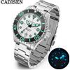 Cadisen NUOVO 2026 CADISEN AQUA DIVER Orologio da Uomo di Lusso Automatico con Movimento Giapponese 8215, Impermeabile 100M, Luminoso, Meccanico da Polso