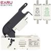 EARU Interruttore Sezionatore Fusibile da 1 Pezzo per Fusibile Batteria NT00 da 100A 160A, Installazione a Coltello Plug-in, Adatto per DC 12V-1000V AC 500V 690V