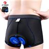 X-TIGER Intimo da ciclismo da uomo con boxer MTB imbottito in gel 5D Pantaloncini da ciclismo Intimo da ciclismo su strada Attrezzatura da ciclismo