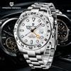 PAGANI DESIGN 2026 Nuovo Orologio Automatico da Uomo GMT DG5833 in Acciaio Inossidabile con Vetro Zaffiro Impermeabile 10 Bar Reloj Hombre