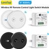 LoraTap Modulo relè interruttore presa wireless LoraTap 10A RF 868 Mhz telecomando ON/OFF con base remota magnetica facile da installare